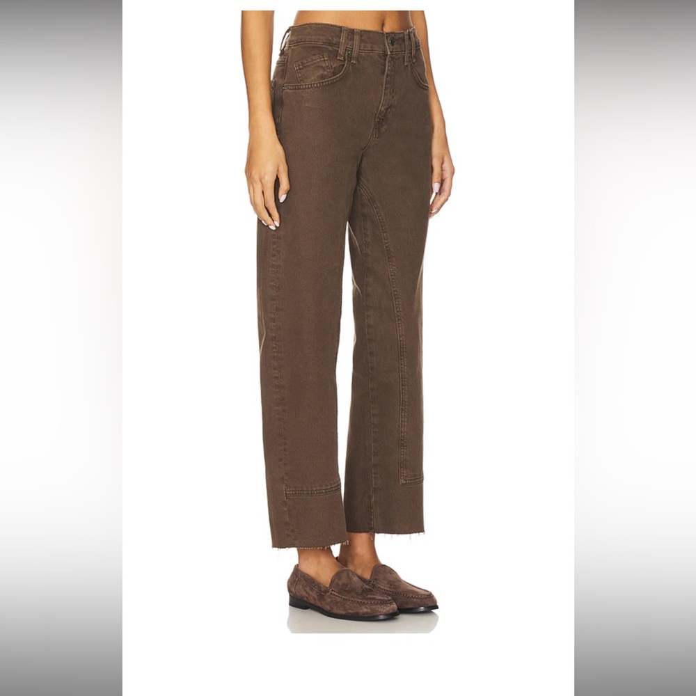 We The Free Risk Taker Straight Pant In Workwear (brown hue) - Picture 3 of 16